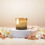 bougie parfumée Douceur Lactée ORIA parfum amande lait toffee vanille