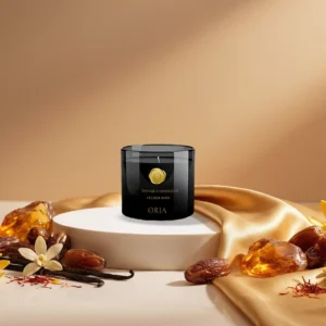 Spray d’intérieur Velours Noir ORIA parfum d’ambiance oriental datte safran patchouli ambre