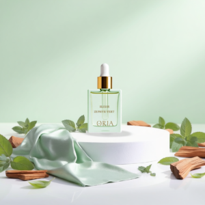 élixir parfumé Zéphyr Vert ORIA parfum d’ambiance basilic thé vert bois de santal diffuseur électrique